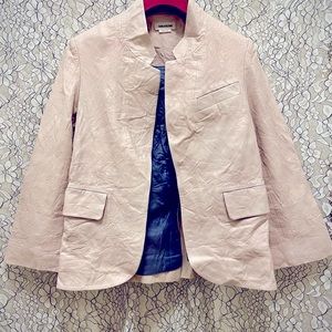 NEW Zadig & Voltaire Pink leather jacket